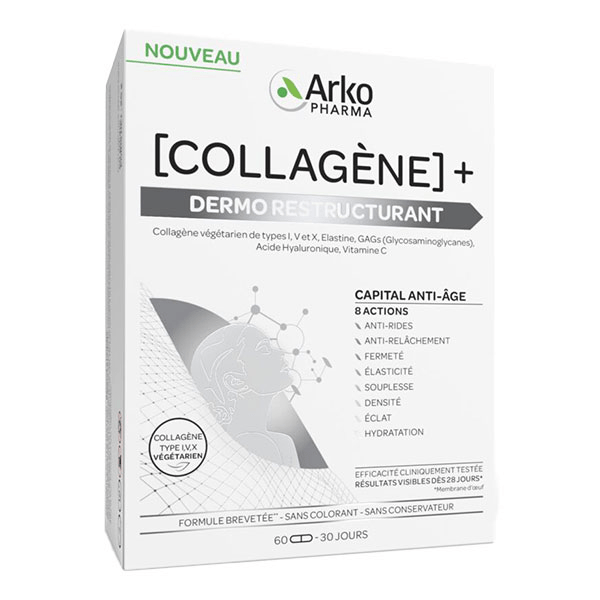 Collagène Dermo-Restructurant Capital Anti-Âge 8 actions 60 gélules
