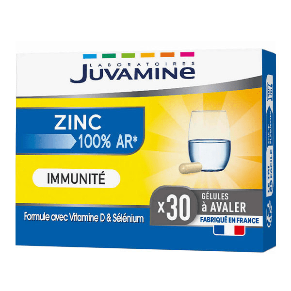 Zinc 30 gélules