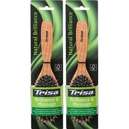 Natural Brillance Brosse pneumatique en poils de sangliers