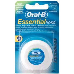 Oral B Floss Essential Mint Waxed