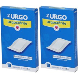 Urgostérile Pansement adhésif stérile 5 cm x 9 cm