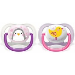 Ultra Air Sucettes 0-6m Mixte Animals 2 Unités