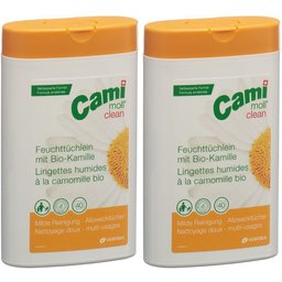 Camimoll® clean lingettes humides à la camomille