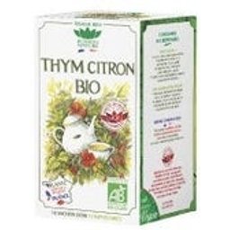 Tisane Bio Thym Citron 18 Sobres