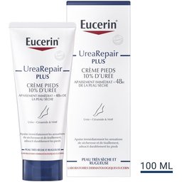 UreaRepair Plus Crème Pieds 10% d'Urée Peau sèche 100ml