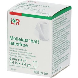 L&R Mollelast® haft sans latex 6 cm x 4 m