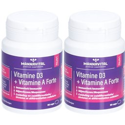 Vitamine D3 + Vitamine A Forte