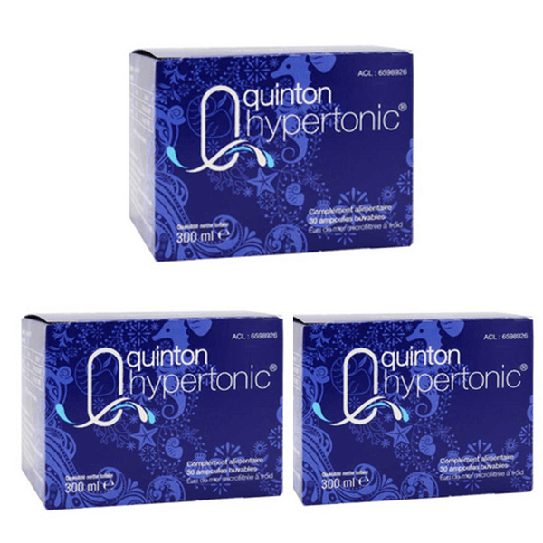 Hypertonic lot de 3 boîtes