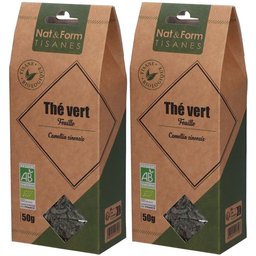 Nat&Form Tisane Thé vert bio