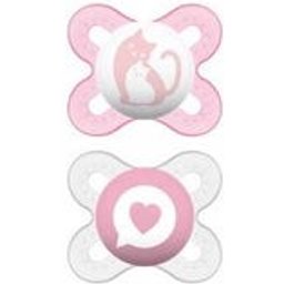 Start Chupete Látex 0,2M Rosa 2uds