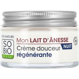 SO BIO Etic Mon Lait d'Ânesse Crème Douceur Régénérante Nuit