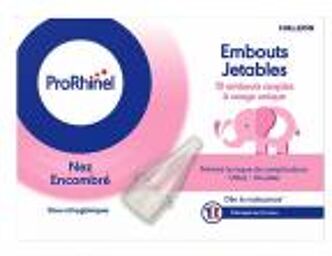 20 Embouts Jetables Souples pour Mouche Bébé - Boîte 20 embouts jetables
