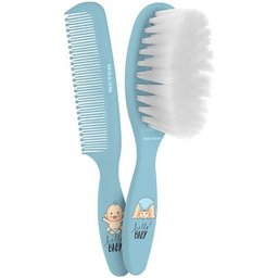 Ensemble de brosse et peigne pour bébé Baby Blue