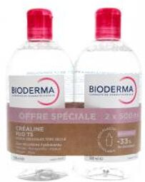 Créaline H2O TS Eau Micellaire Démaquillante Lot de 2 x 500 ml - Lot 2 x 500 ml