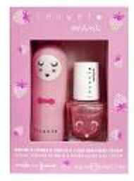 Mini Coffret Baume à Lèvres 3,5 g + Vernis Parfumé à l'Eau 5 ml Fraise - Coffret 2 produits