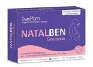 Natalben Grossesse 30 Capsules - Boîte 30 capsules