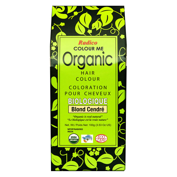 Coloration Végétale Bio Blond Cendré 100g