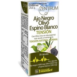 Ynsadiet Ail Noir Olivo Aubépine Blanche 30caps