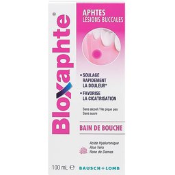 Bain De Bouche Soulage Rapidement La Douleur Et Favorise La Cicatrisation - Aphtes - Lésions Buccales 100 mL