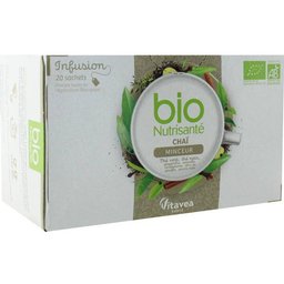 Vitavea Santé Bio Nutrisanté Infusion Chaï Minceur 20 Sachets