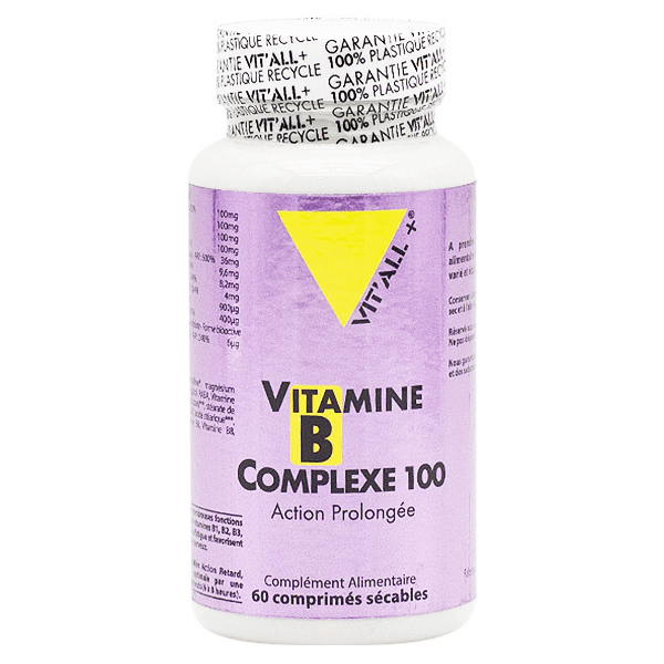 Vitamine B Complexe 100 60 comprimés sécables