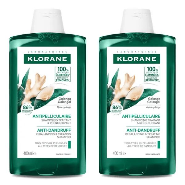 Galanga Shampoing Antipelliculaire Lot de 2 x 400ml