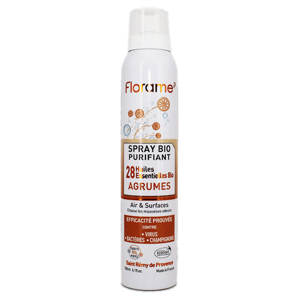 Maison Spray Purifiant Agrumes Bio 180ml