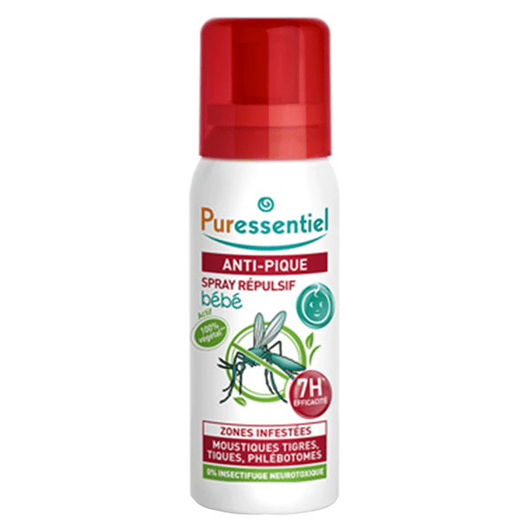 Anti-Pique Bébé Spray Répulsif Moustiques 60ml