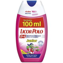 Junior 2 en 1 Fraise Gel Dentifrice 100ml