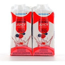 Hyperdrink Juicy Fruit Bois 4x4x200ml