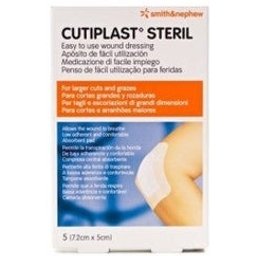 Cutiplast™ Pansement stérile 7,2 cm x 5 cm 5 pcs