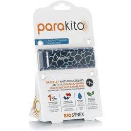Parakito Bracelet Anti-Moustique Rechargeable Adults Graphic Giraffe