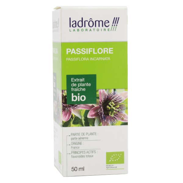 Extraits de Plantes Fraîches Passiflore Bio 50ml