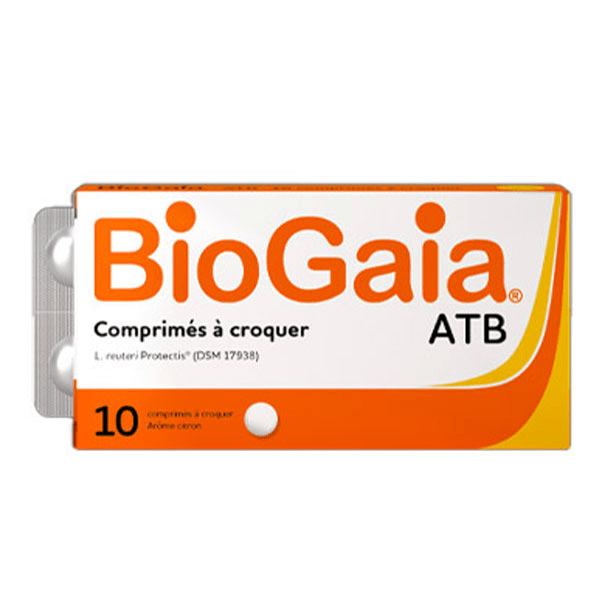 BioGaia® Probiotiques L. reuteri Protectis® - Arôme Citron - 10 comprimés