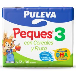 Peques 3 Céréales et Fruits 3X200ml.