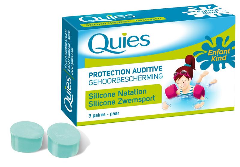 Protection Auditive Silicone Spécial Natation Enfants 3 Paires