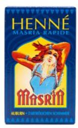Henné Auburn Masria Rapide Coloration Base Végétale 90 g - Boîte 90 g