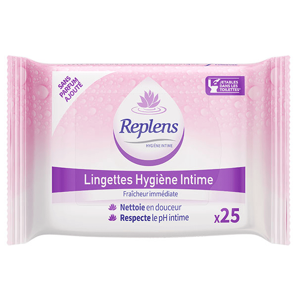 Lingettes Hygiène Intime 25 unités