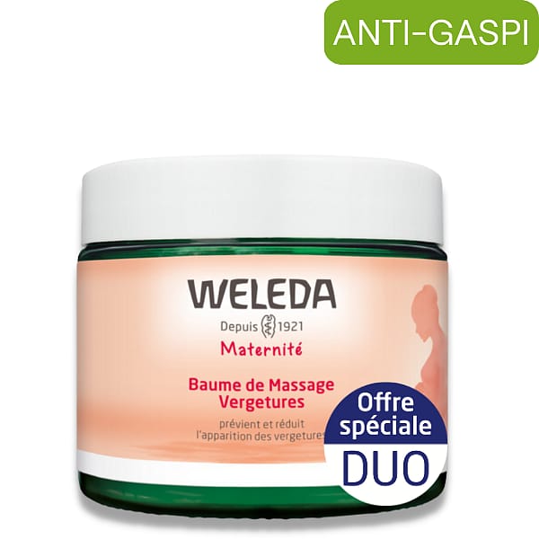 Duo Baume de Massage Vergetures - Weleda