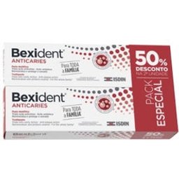 Isdin Bexident Anticaries Dentífrico 2x75ml