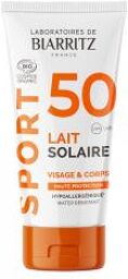 Sport Lait Solaire SPF50 Visage et Corps Bio 50 ml - Tube 50 ml