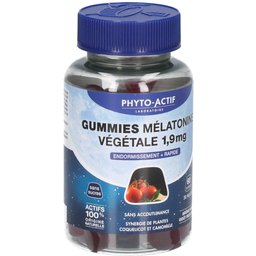 Phyto Actif Gummies Mélatonine Végétale 1,9mg