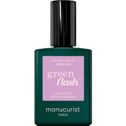Green Flash LED Nail Polish Lisa Lilas 15ml