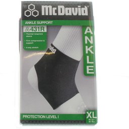 Soutien Cheville Noir Taille XL
