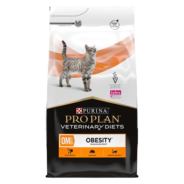 Proplan Veterinary Diets Chat OM Obesity Management Croquettes 1,5kg