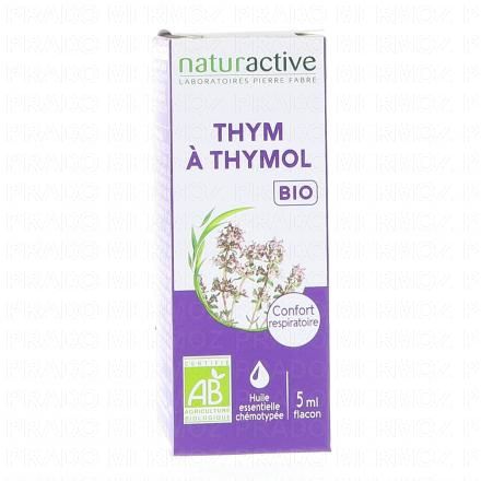 Huile Essentielle Bio Thym à Thymol flacon 5ml