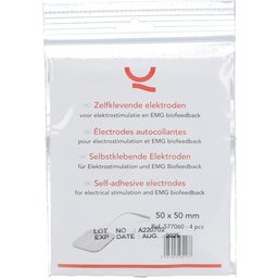 Qines® Électrodes autocollantes 50 x 50 mm