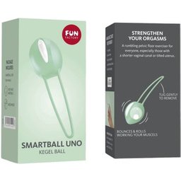 Smartball Uno Boule Pelvienne Blanc Vert Pistach 1ut