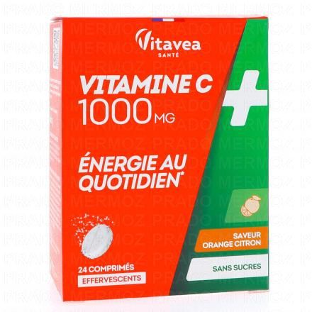 Vitamine C 1000mg x24 comprimés effervescents
