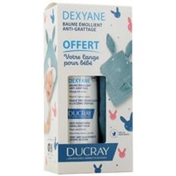 Dexyane Baume Émollient Anti-Grattage 400ml + Lange Bébé